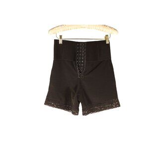 Shapellx Women's High-Waist Body Shaper Shorts Black L Nylon & Spandex